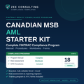Canadian MSB AML Starter Kit — 18 FINTRAC compliance program templates