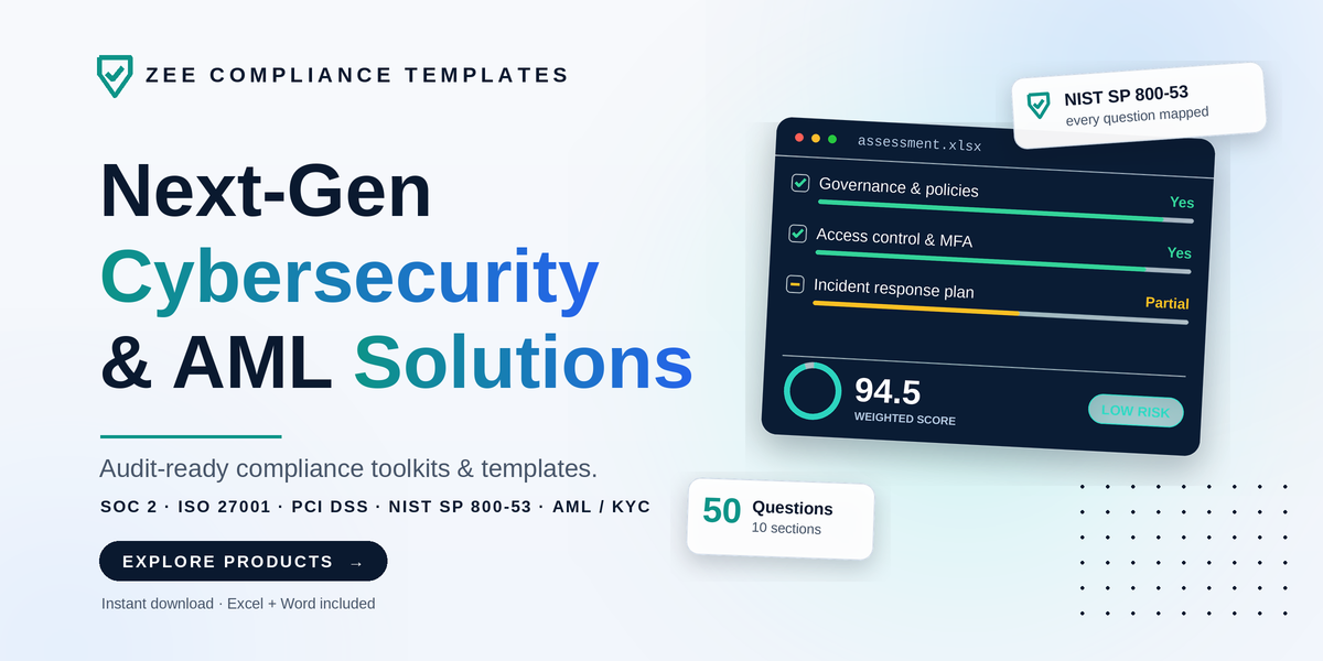 Zee Compliance Templates